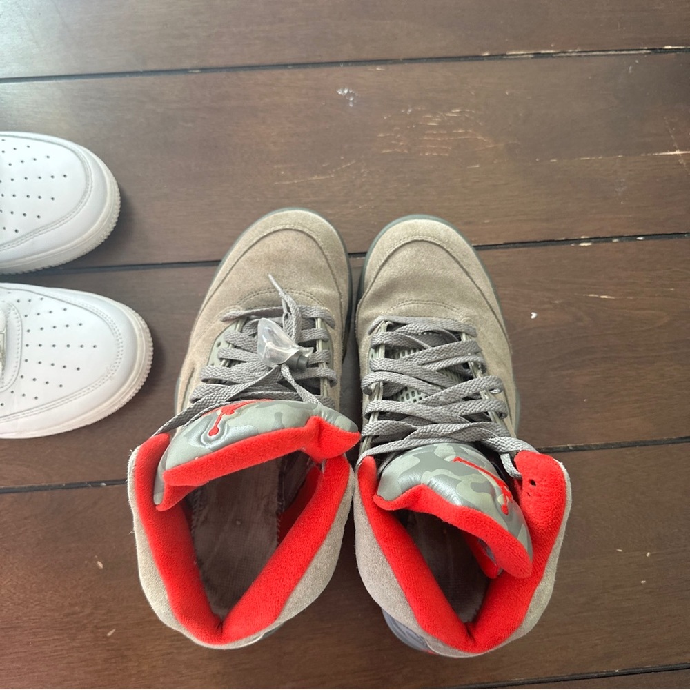 Camo Jordan 5s - Picture 2 of 6